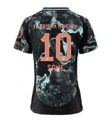 Bayern Munich Leroy Sane #10 Segunda Equipación Mujer 2024-25 Manga Corta